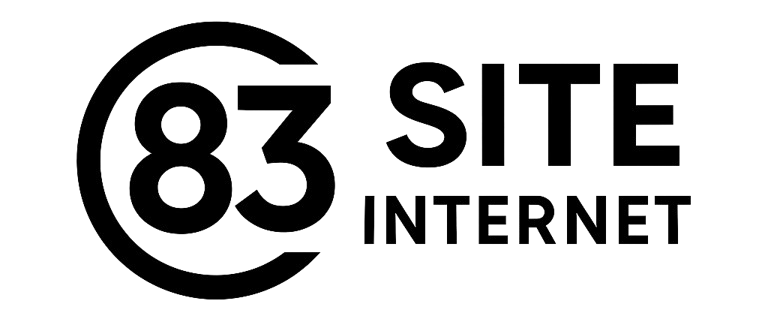 logo créateur de site internet 83 pour les réseaux sociaux